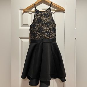 Juniors Emerald Sundae Fit & Flare Dress